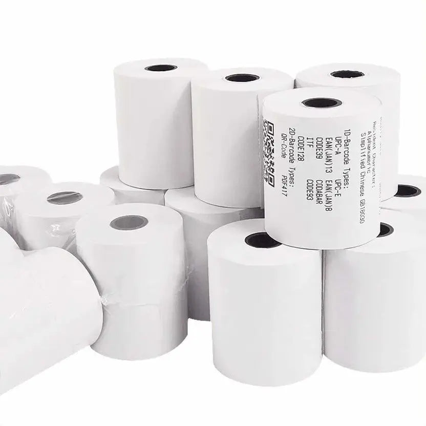 58mm Thermal Paper Roll (2inch) Thermal Cash Register Paper  (58 mm x 15 m)  pack of 5 rolls
