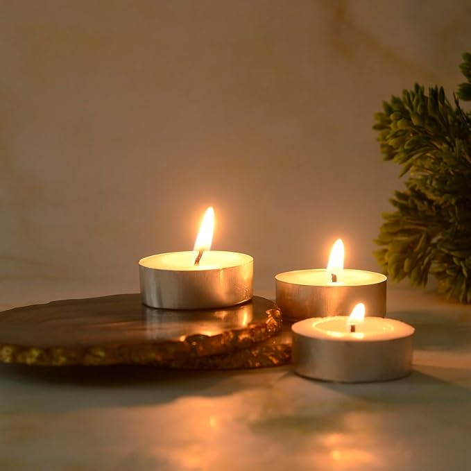 Tea Light SCENTED Candles 100% Pure Wax, Smokeless, Tealight Candles for Home Decoration ETC..