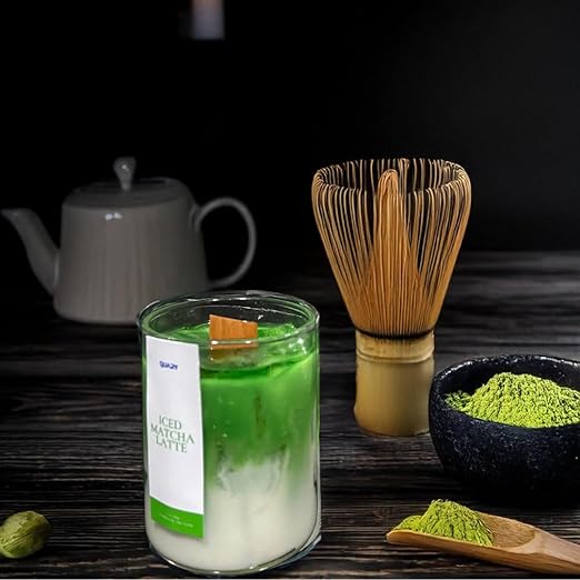 Iced Matcha Latte - 200gm | Luxury Scented Candle| Gift for Him, Her, Unique Gifts for Women, Birthday Gifts, Sisters, Friendship Gifts